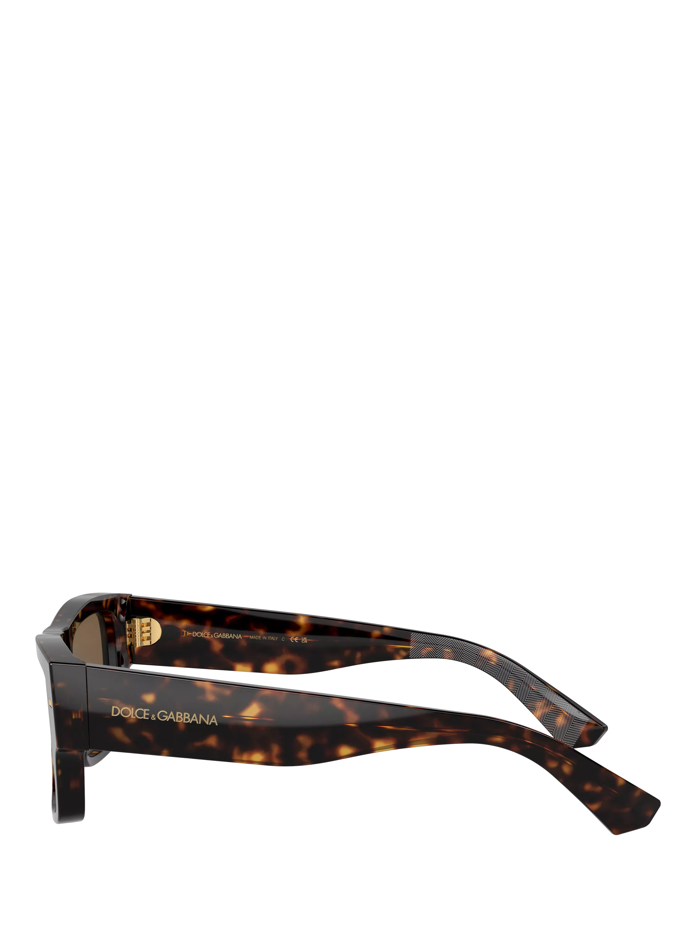 Dolce & Gabbana rectangular sunglasses in Havana (British brand)