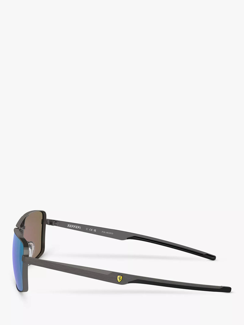 Scuderia Ferrari polarised sunglasses dark gunmetal (British brand)