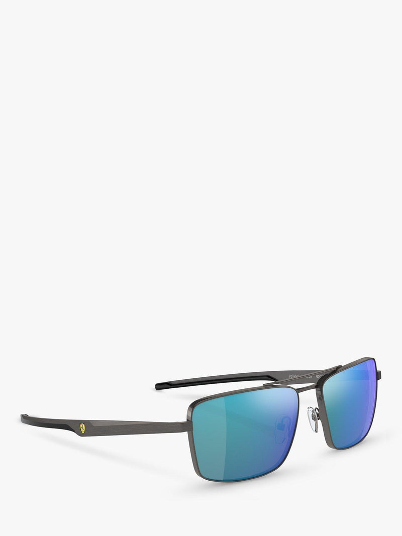 Scuderia Ferrari polarised sunglasses dark gunmetal (British brand)
