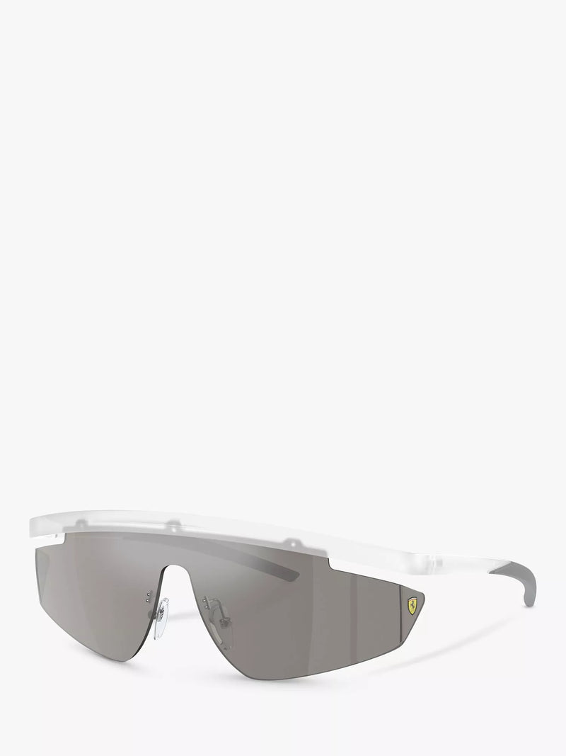 Scuderia Ferrari men's wrap sunglasses grey frame, imported from the UK