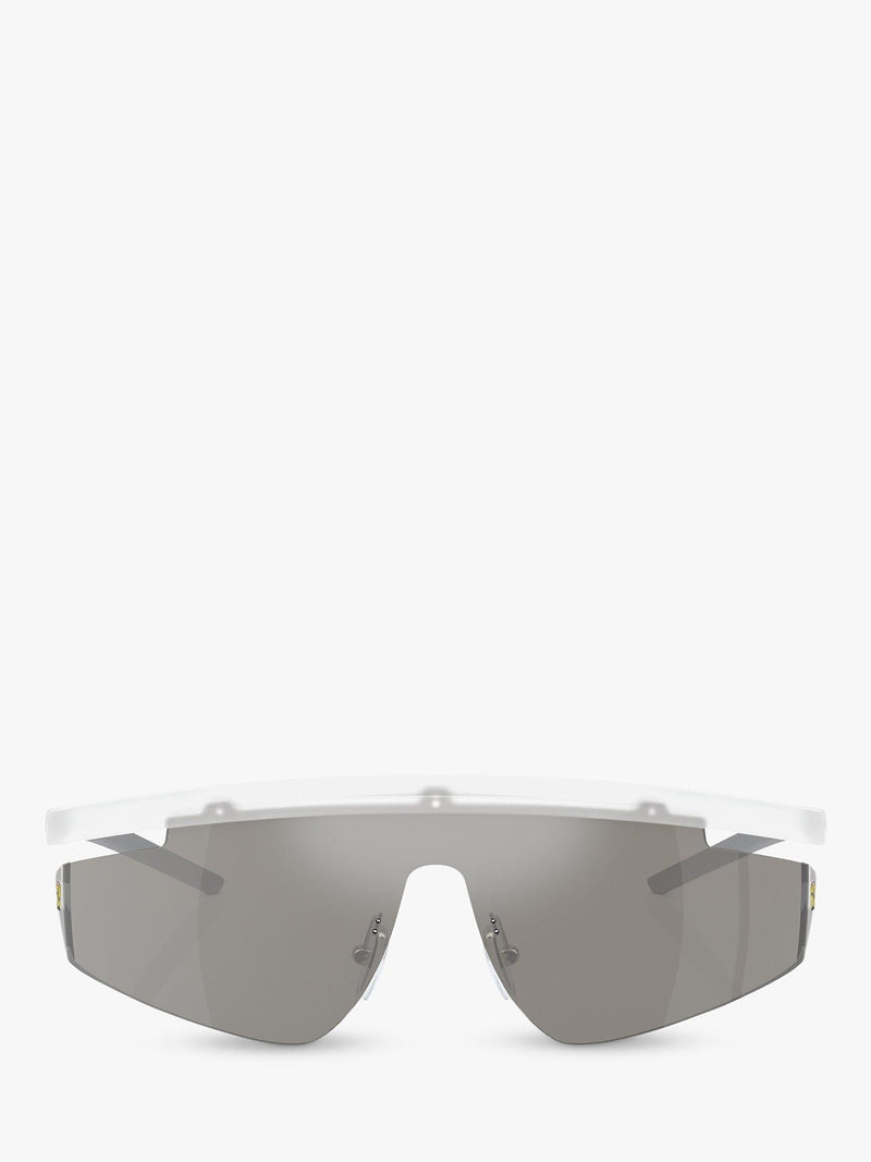 Scuderia Ferrari Herren Wrap-Sonnenbrille grauer Rahmen, importiert aus dem Vereinigten Königreich