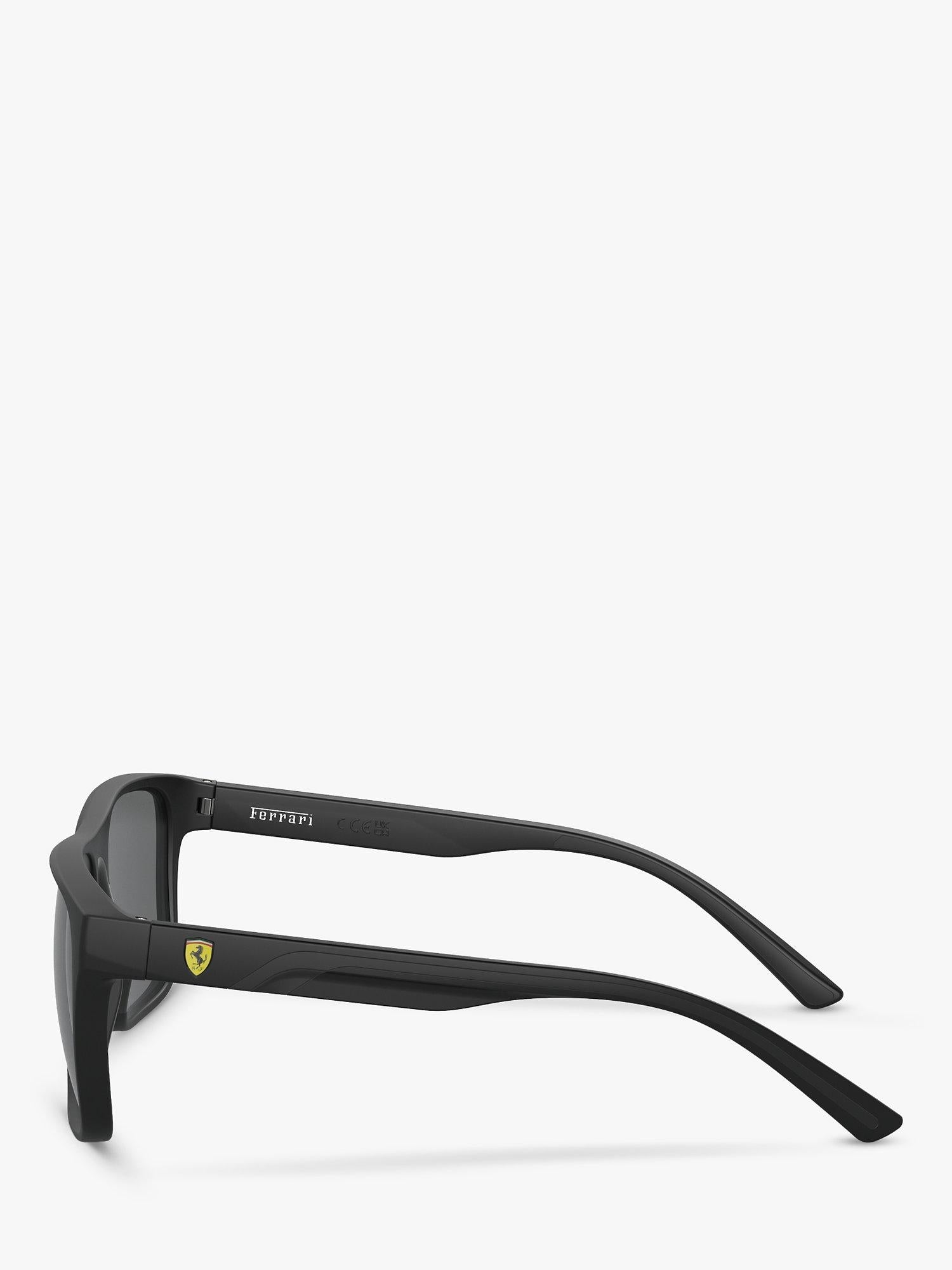 Scuderia Ferrari square sunglasses matte black - British product