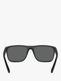 Scuderia Ferrari Square Sonnenbrille mattschwarz - britisches Produkt