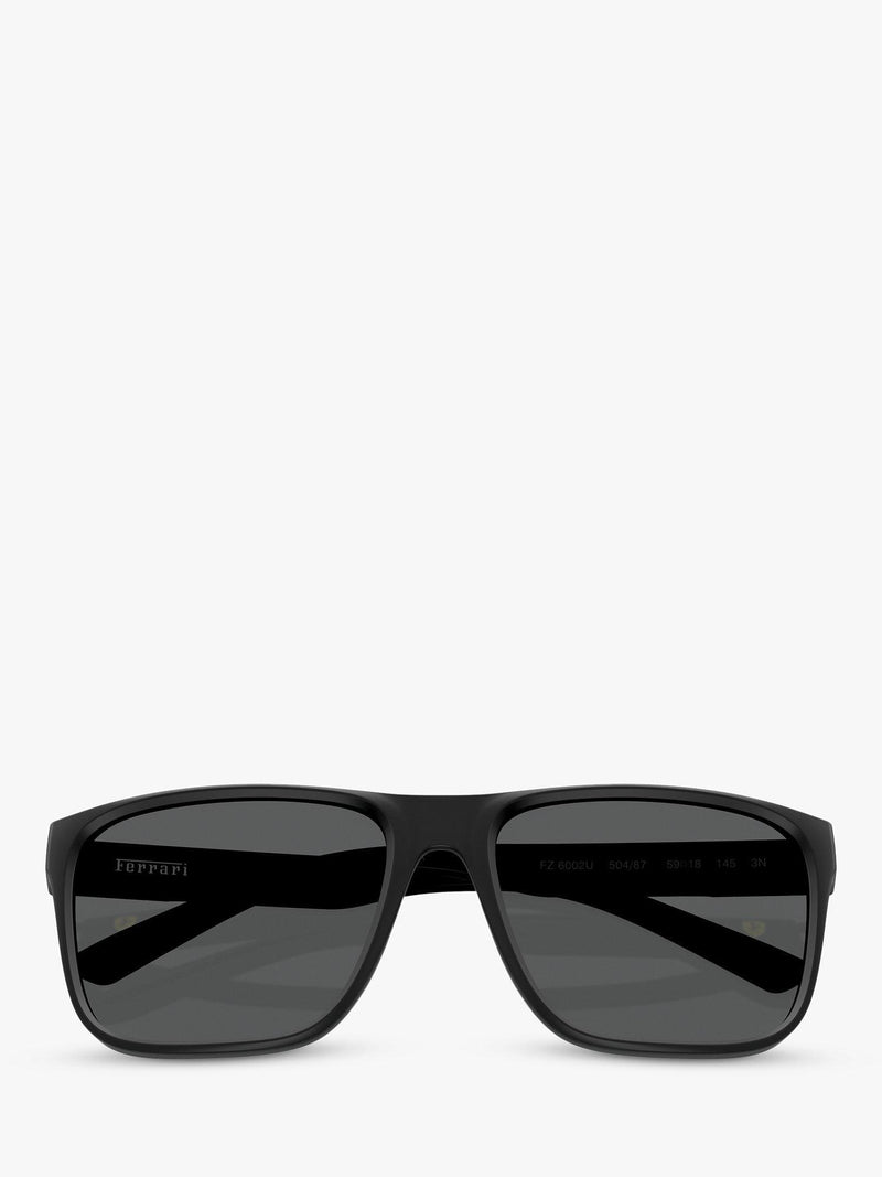 Scuderia Ferrari Square Sonnenbrille mattschwarz - britisches Produkt