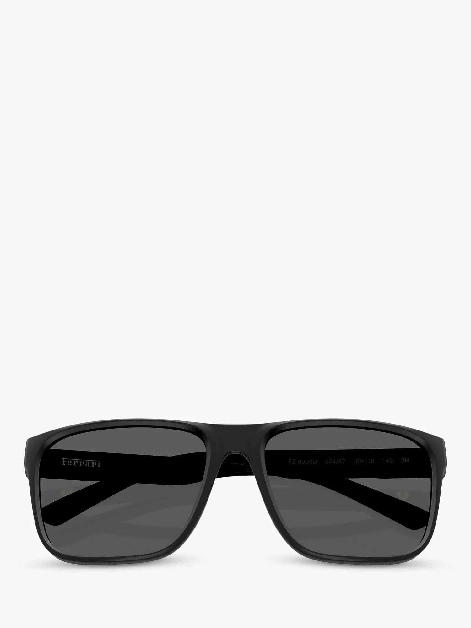 Scuderia Ferrari square sunglasses matte black - British product