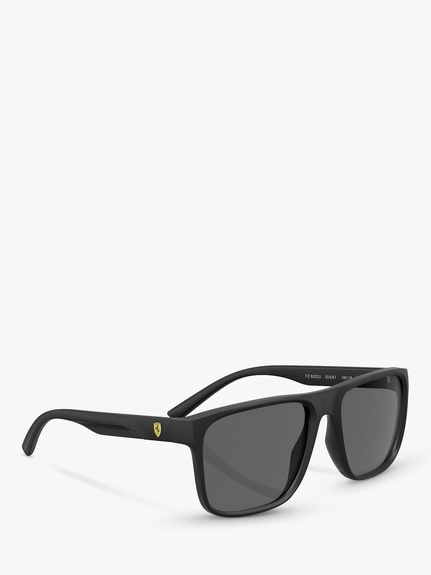 Scuderia Ferrari Square Sonnenbrille mattschwarz - britisches Produkt