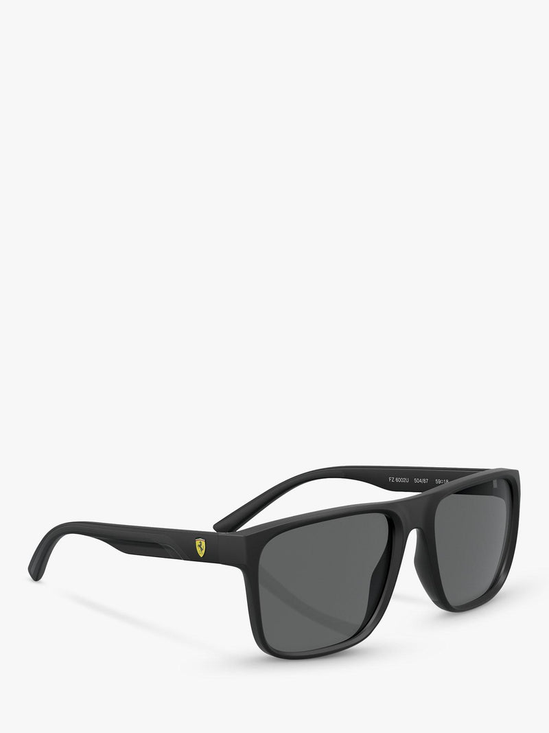 Scuderia Ferrari Square Sonnenbrille mattschwarz - britisches Produkt