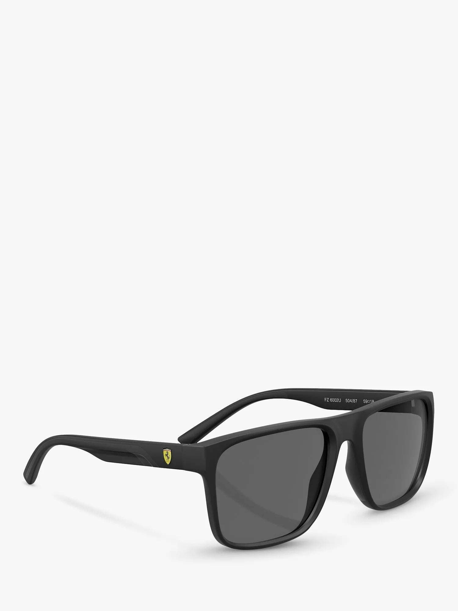 Scuderia Ferrari square sunglasses matte black - British product
