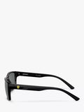 Scuderia Ferrari polarised rectangular sunglasses 59mm lens, UK version