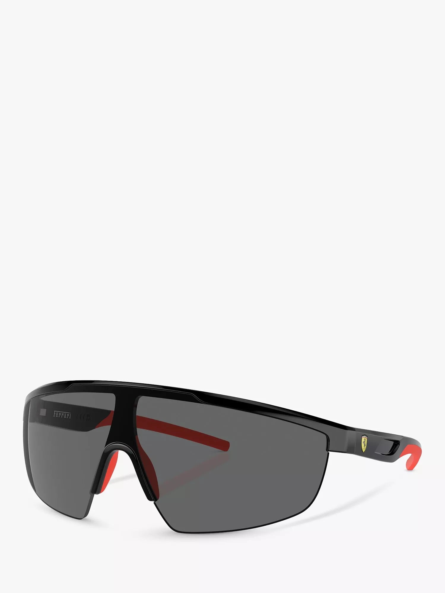 Scuderia Ferrari men's wrap sunglasses black, imported from the UK