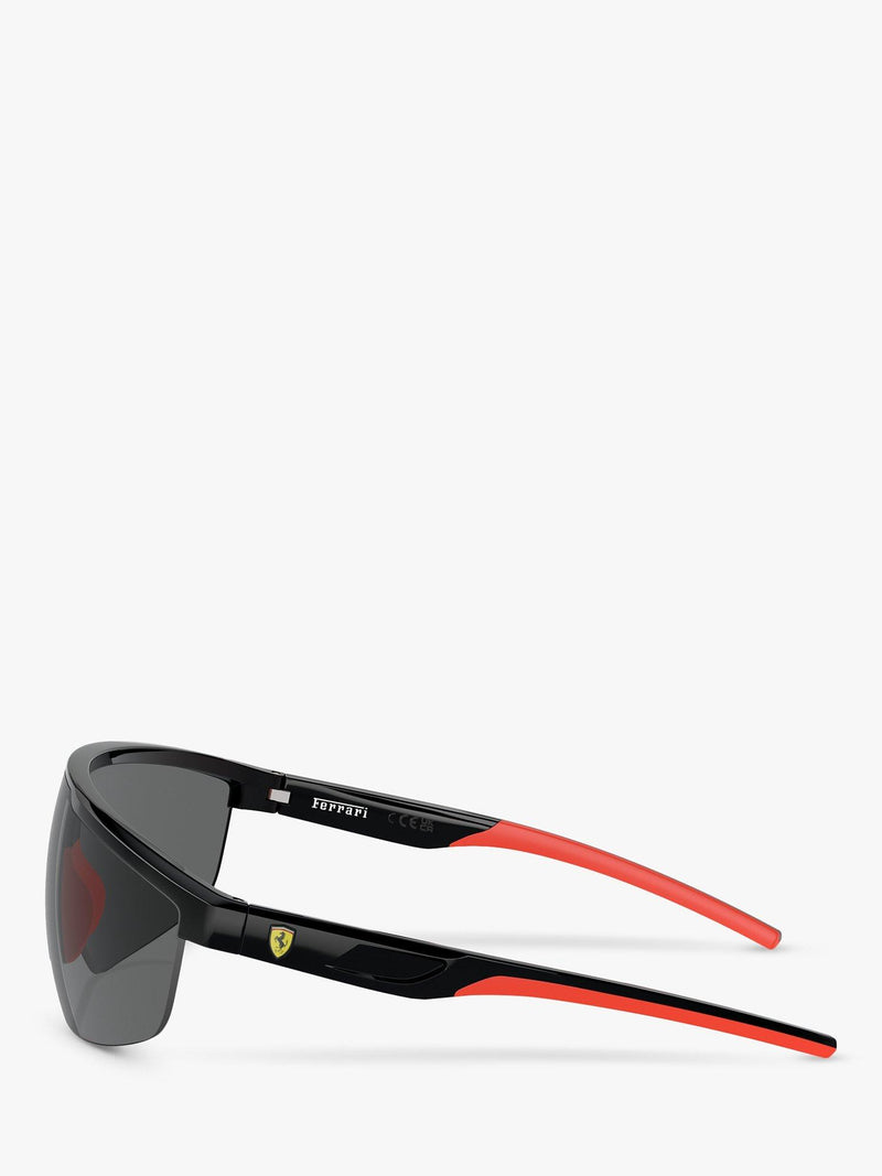 Scuderia Ferrari men's wrap sunglasses black, imported from the UK