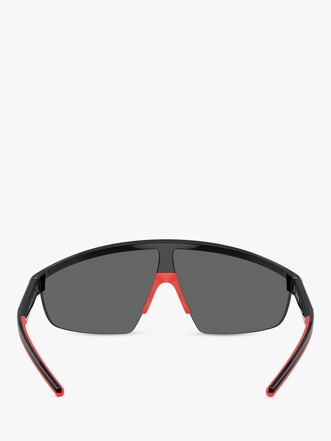 Scuderia Ferrari men's wrap sunglasses black, imported from the UK