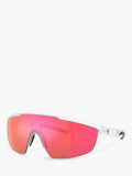 Scuderia Ferrari wrap sunglasses opal grey - British product