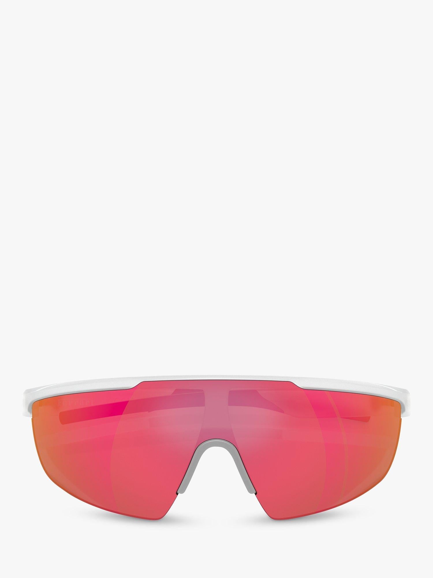 Scuderia Ferrari wrap sunglasses opal grey - British product