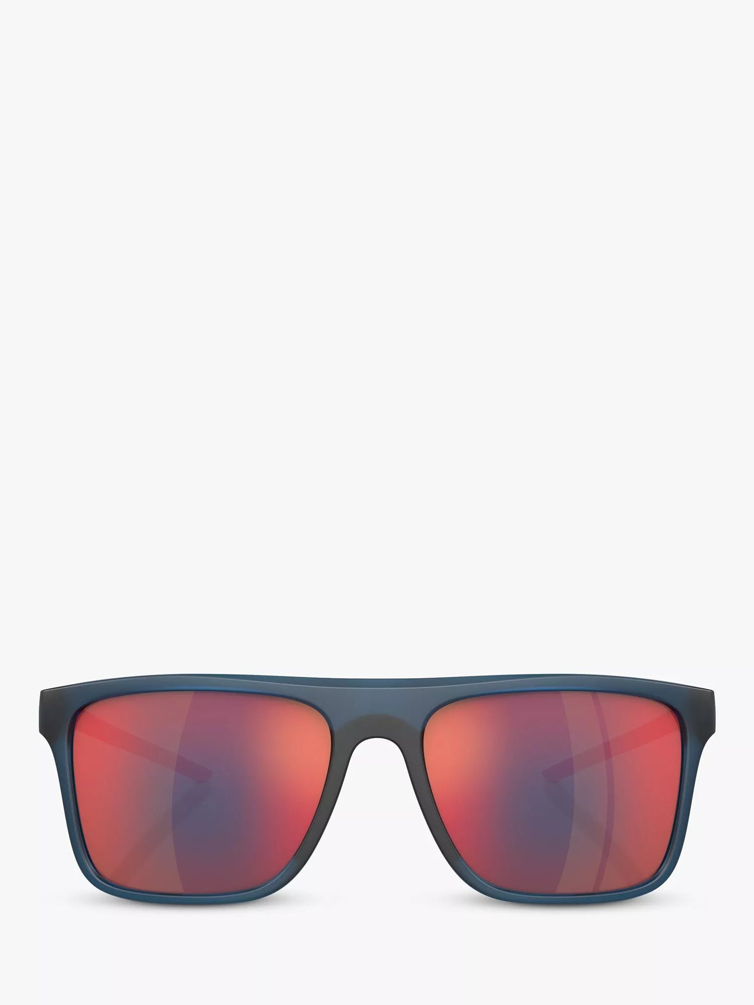 Scuderia Ferrari men's square sunglasses opal blue/red, imported from the UK