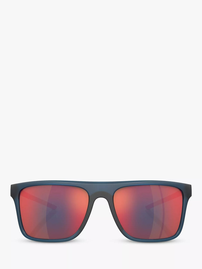 Scuderia Ferrari men's square sunglasses opal blue/red, imported from the UK