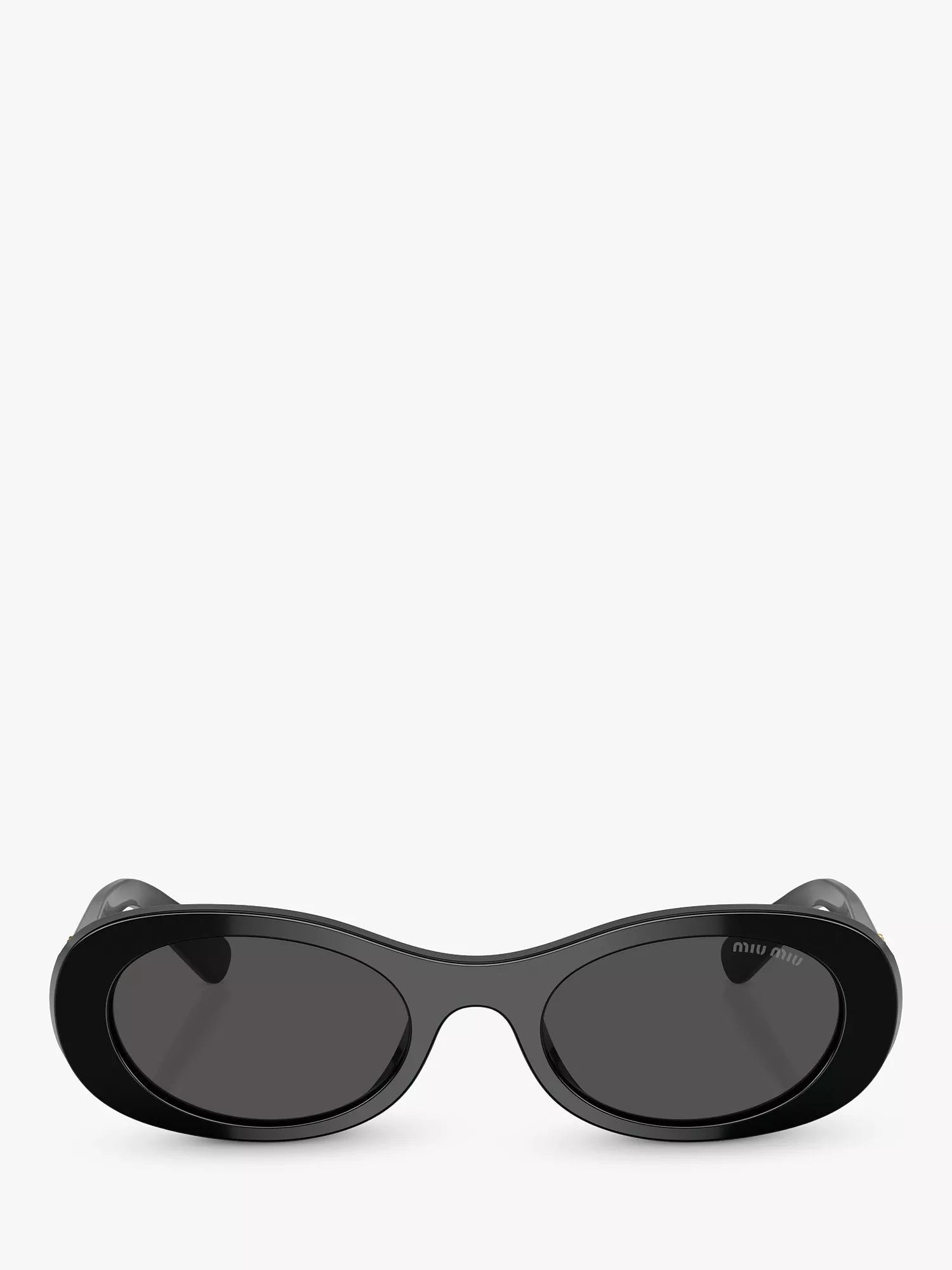 Miu Miu women's oval sunglasses black, imported from the UK