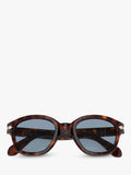 Persol women's round sunglasses in Havana, imported from the UK