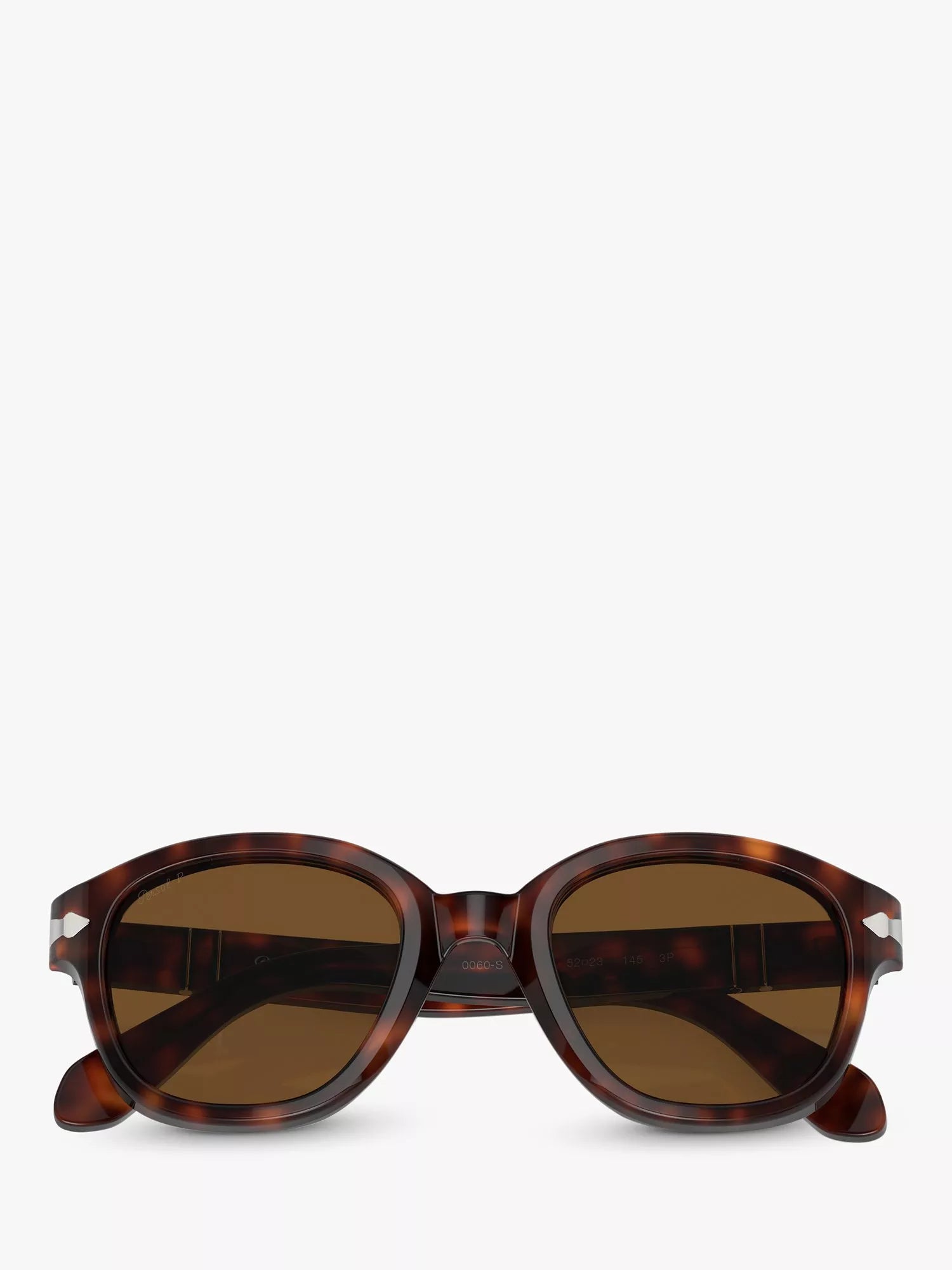 Persol polarized oval sunglasses Havana brown 50mm (British brand)