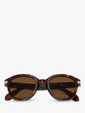 Persol polarized oval sunglasses Havana brown 50mm (British brand)