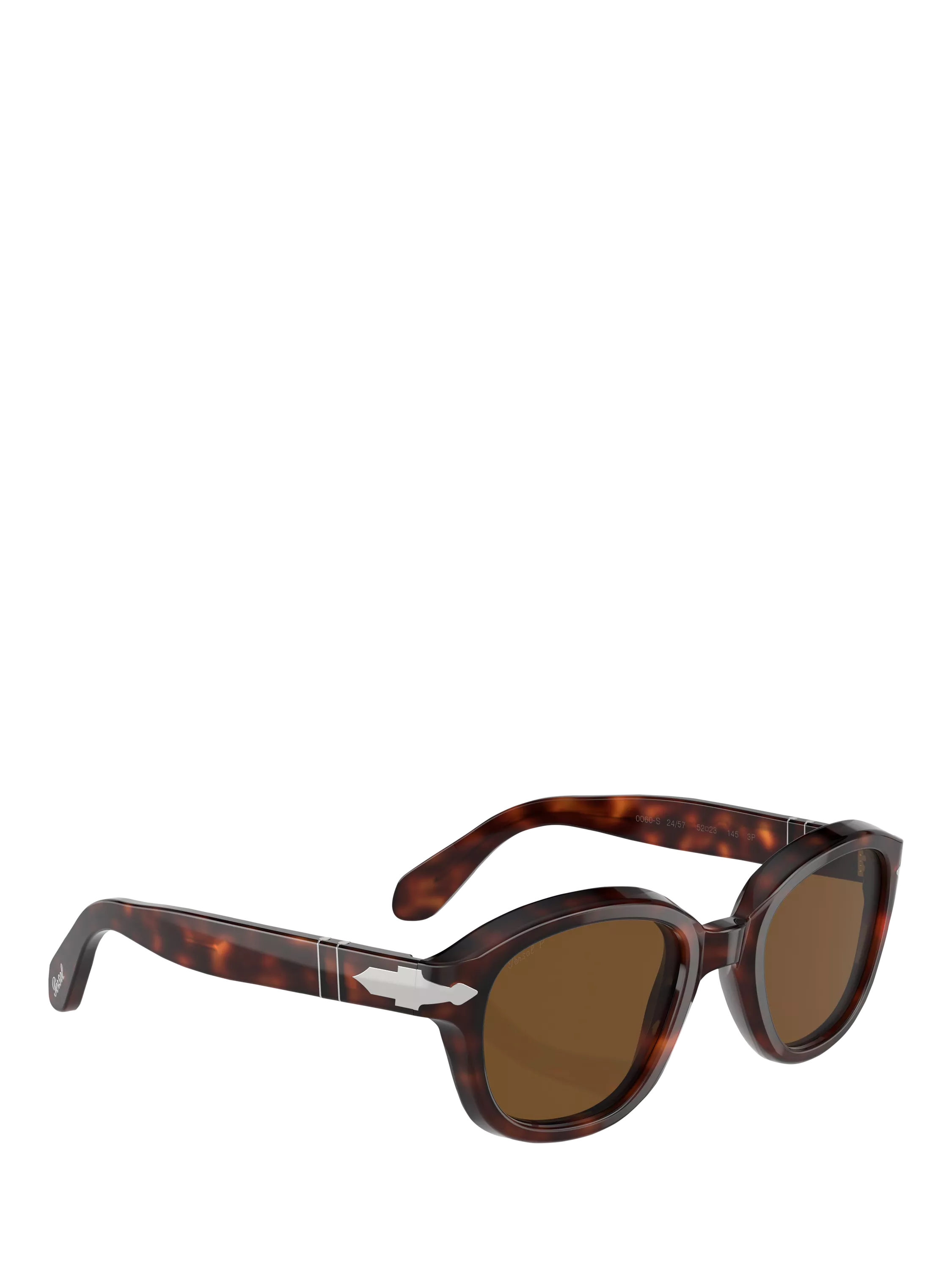 Persol polarized oval sunglasses Havana brown 50mm (British brand)