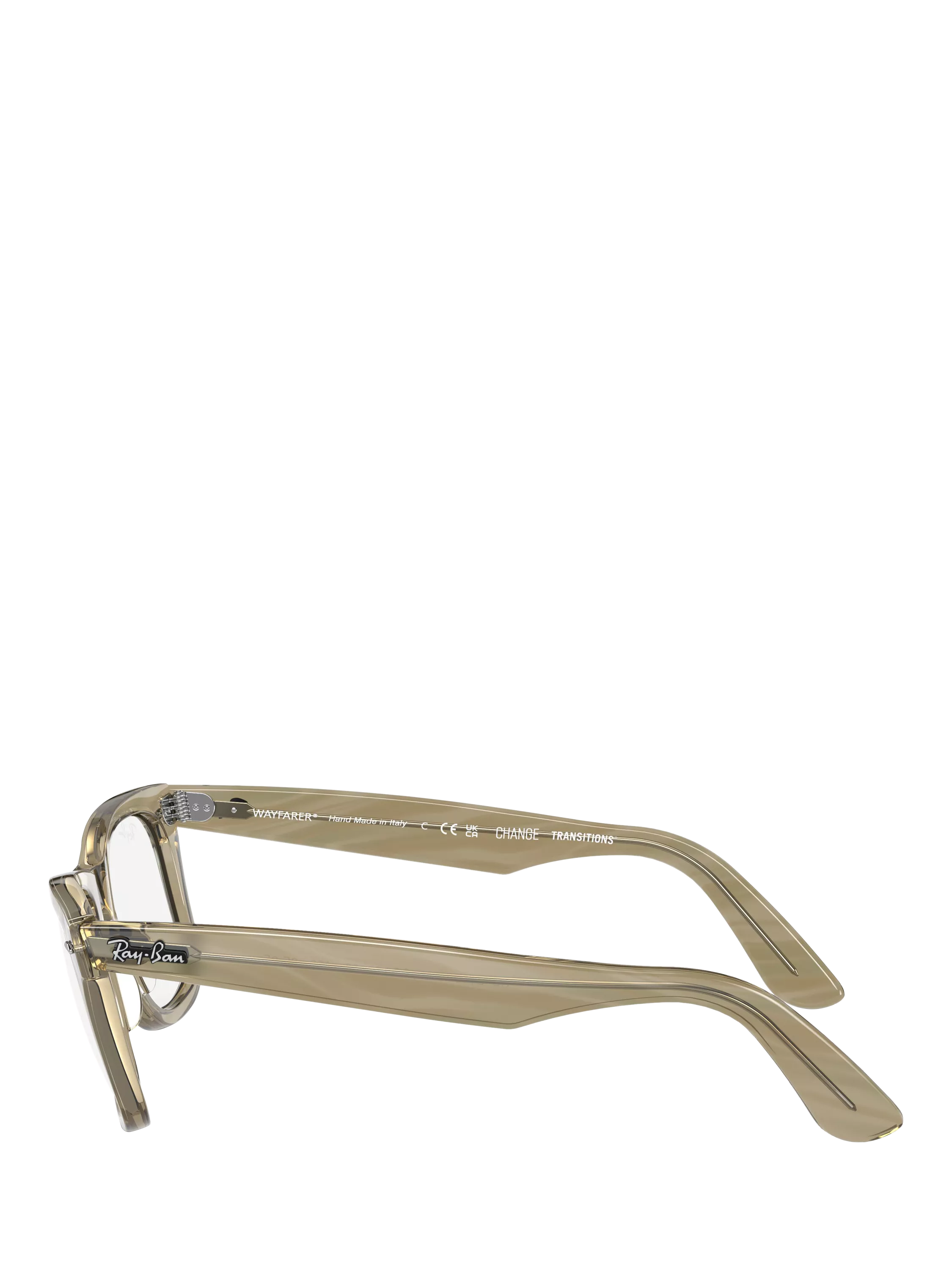 Ray-Ban D-Frame sunglasses grey acetate 50mm, UK version