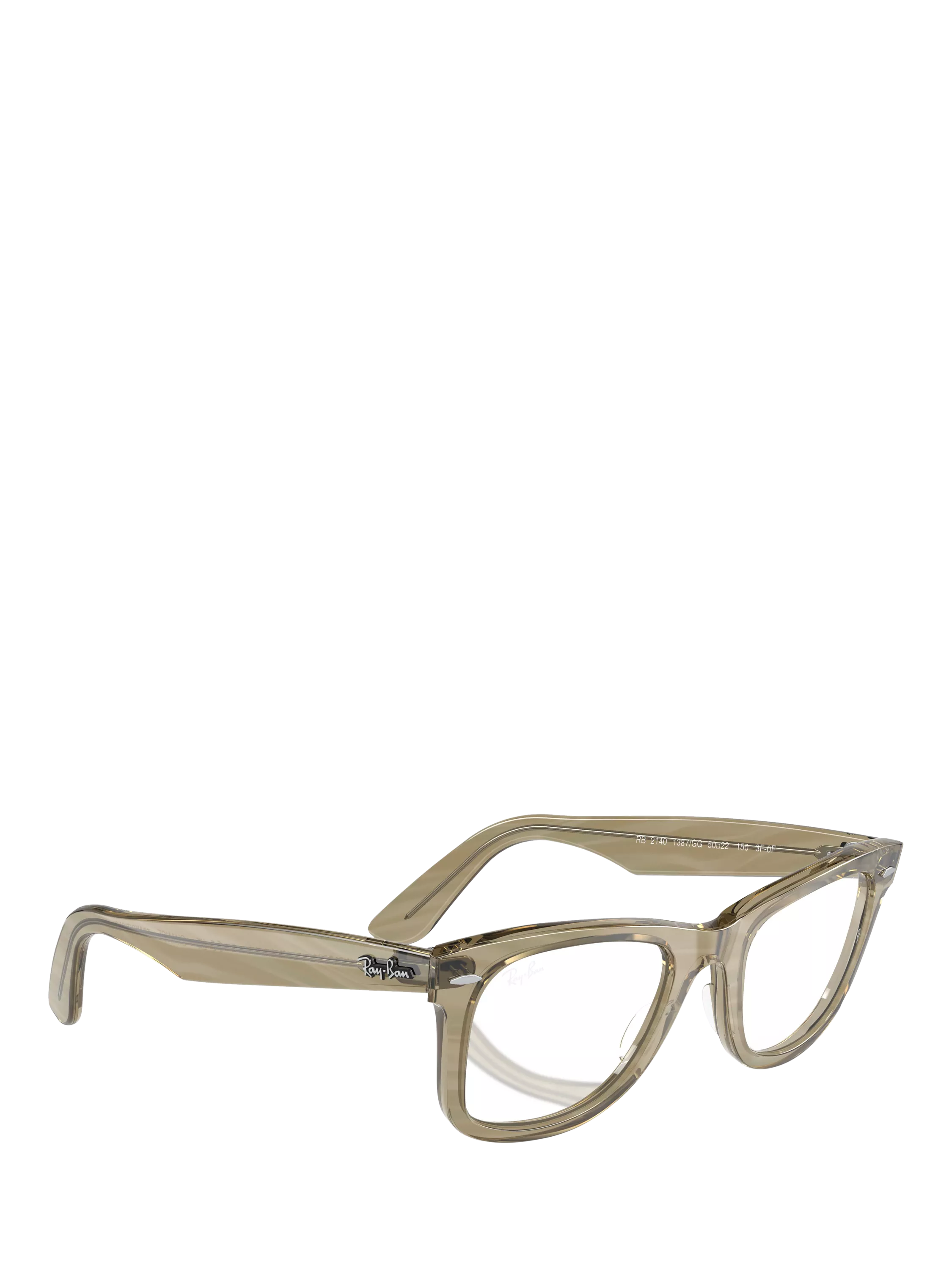 Ray-Ban D-Frame sunglasses grey acetate 50mm, UK version
