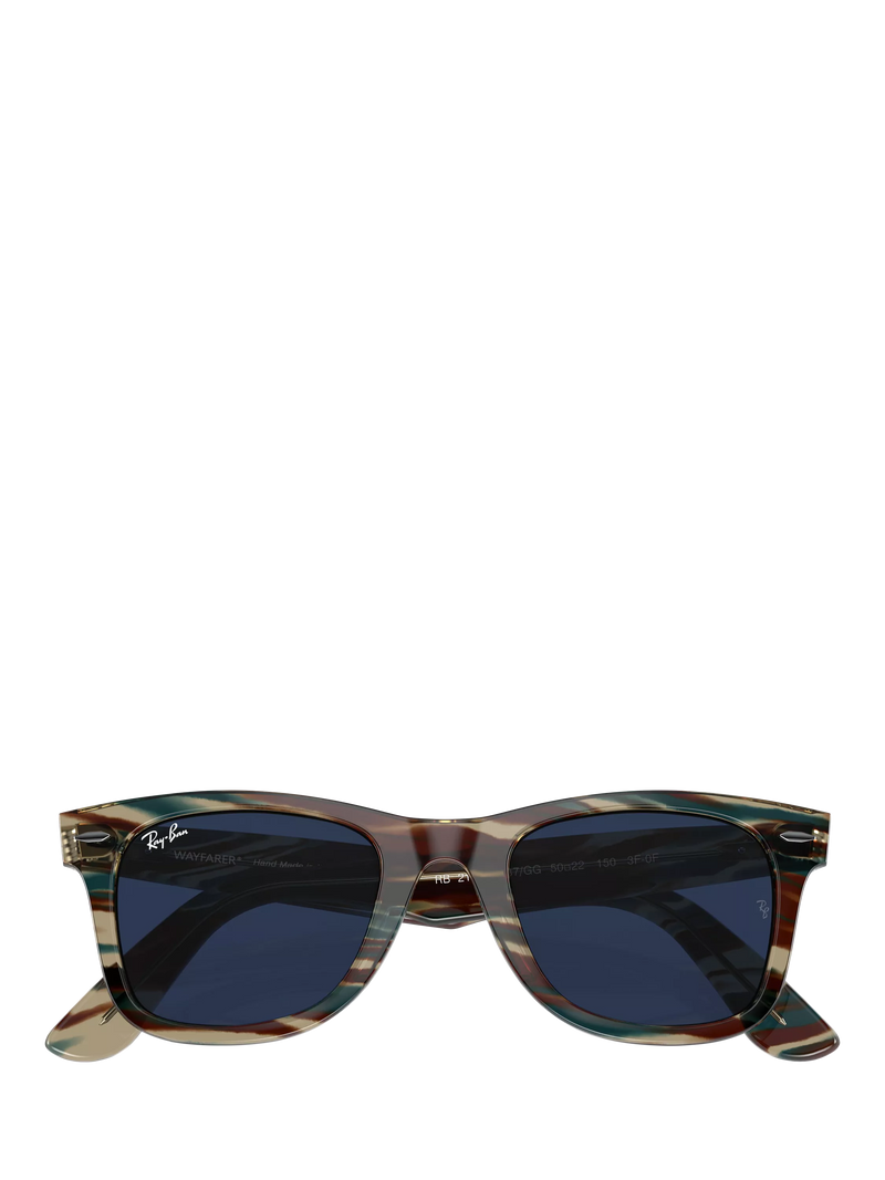 Ray-Ban D-Frame sunglasses grey acetate 50mm, UK version