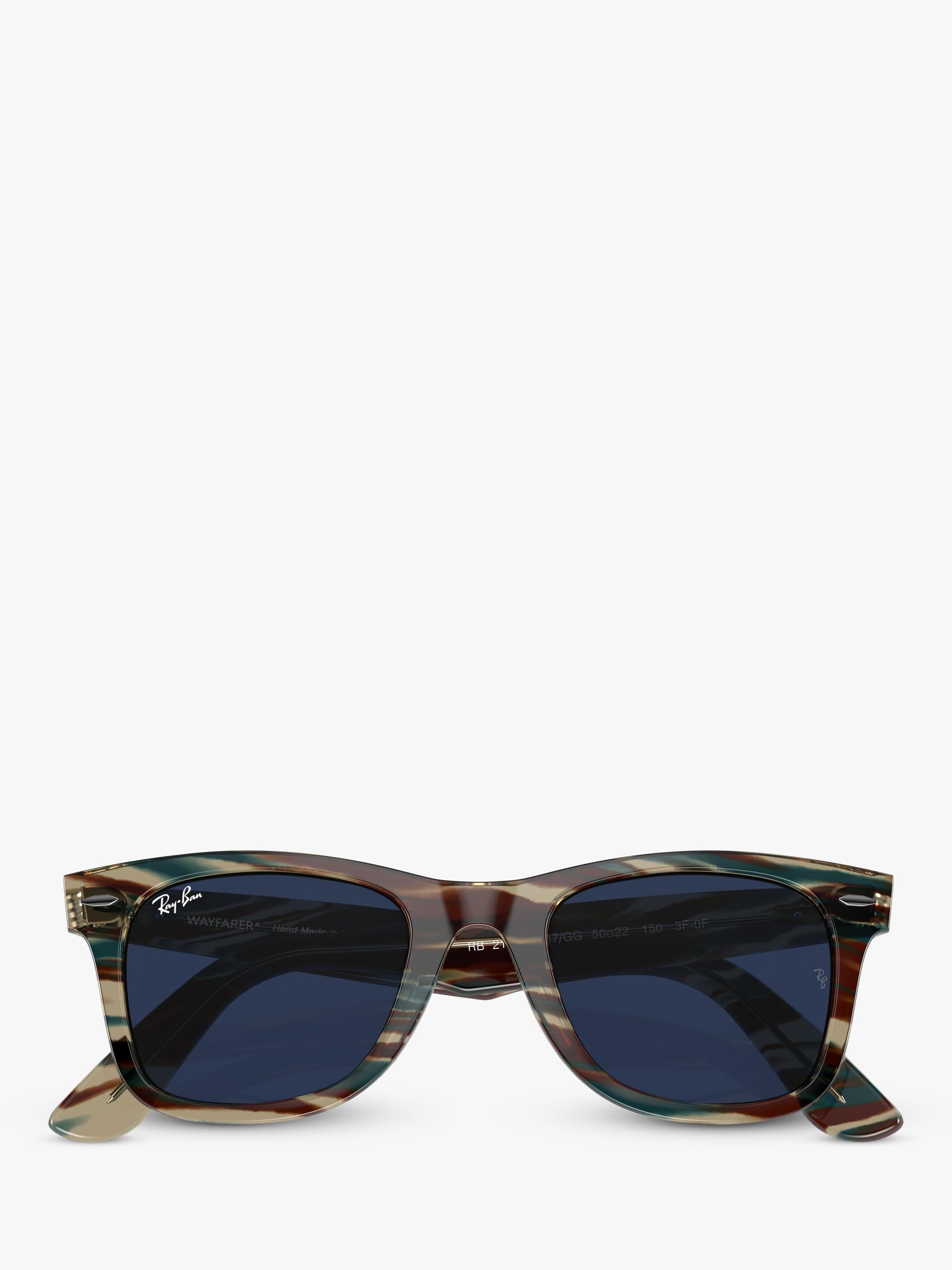Ray-Ban D-Frame sunglasses grey acetate 50mm, UK version