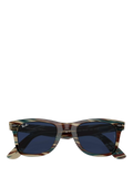 Ray-Ban D-Frame sunglasses grey acetate 50mm, UK version