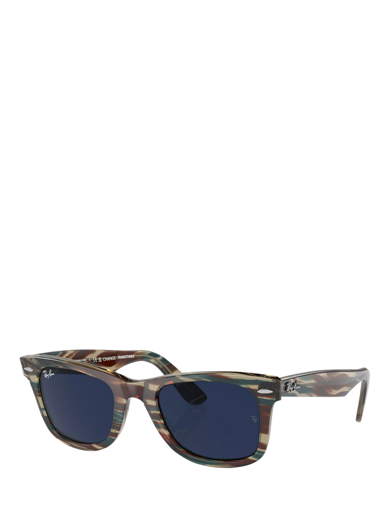 Ray-Ban D-Frame sunglasses grey acetate 50mm, UK version
