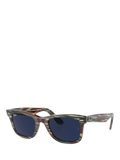 Ray-Ban D-Frame sunglasses grey acetate 50mm, UK version