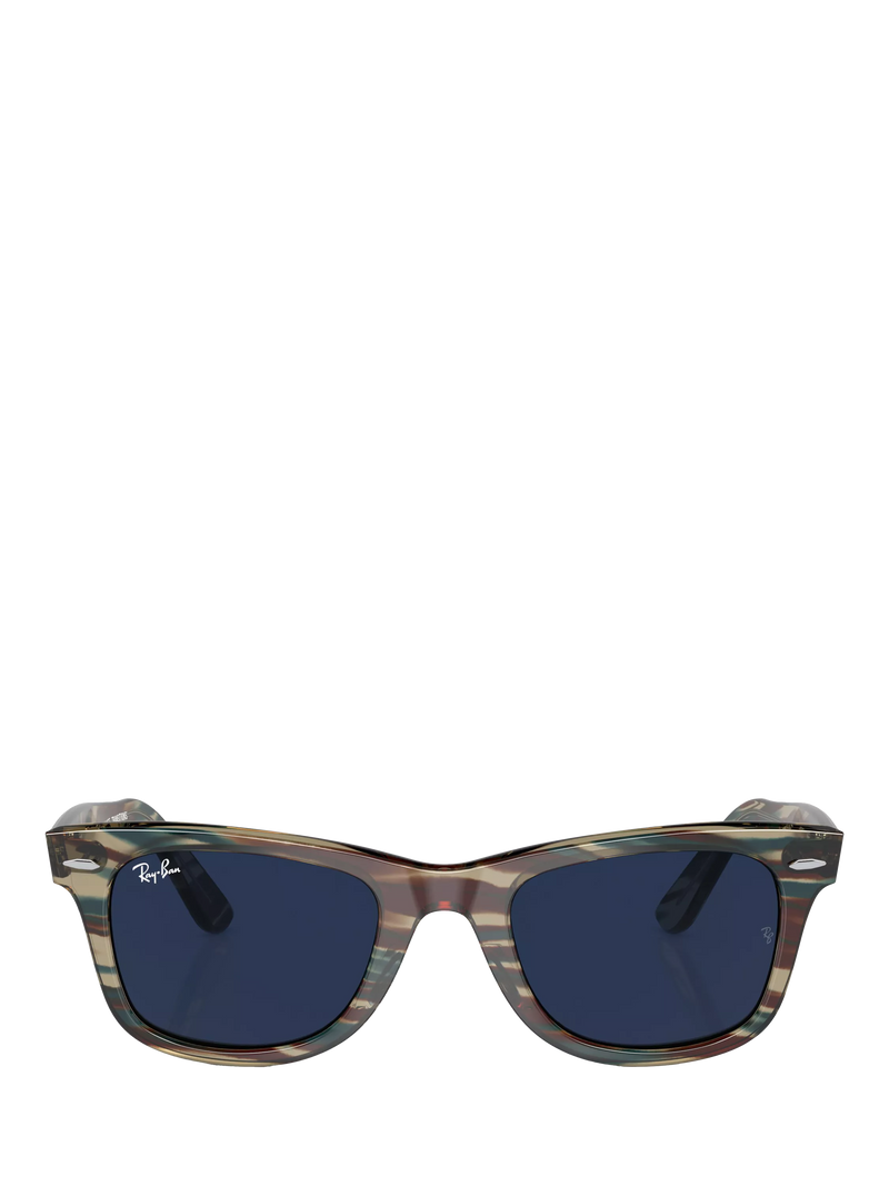 Ray-Ban D-Frame sunglasses grey acetate 50mm, UK version