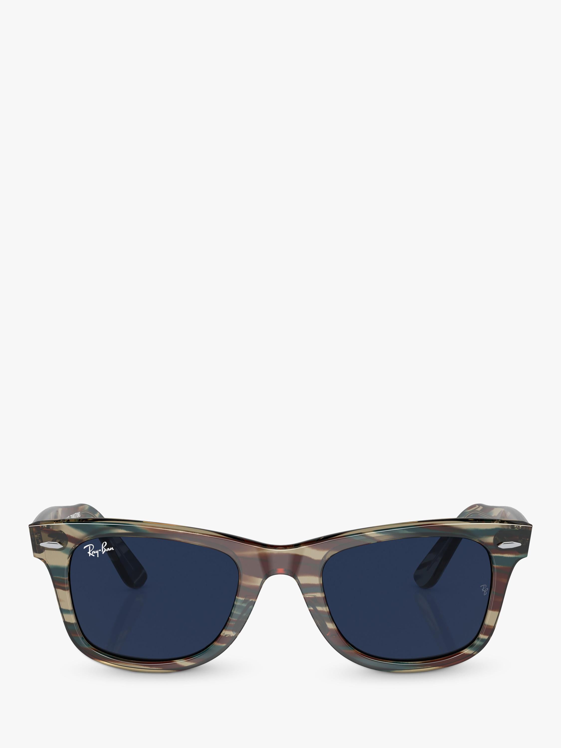 Ray-Ban D-Frame sunglasses grey acetate 50mm, UK version