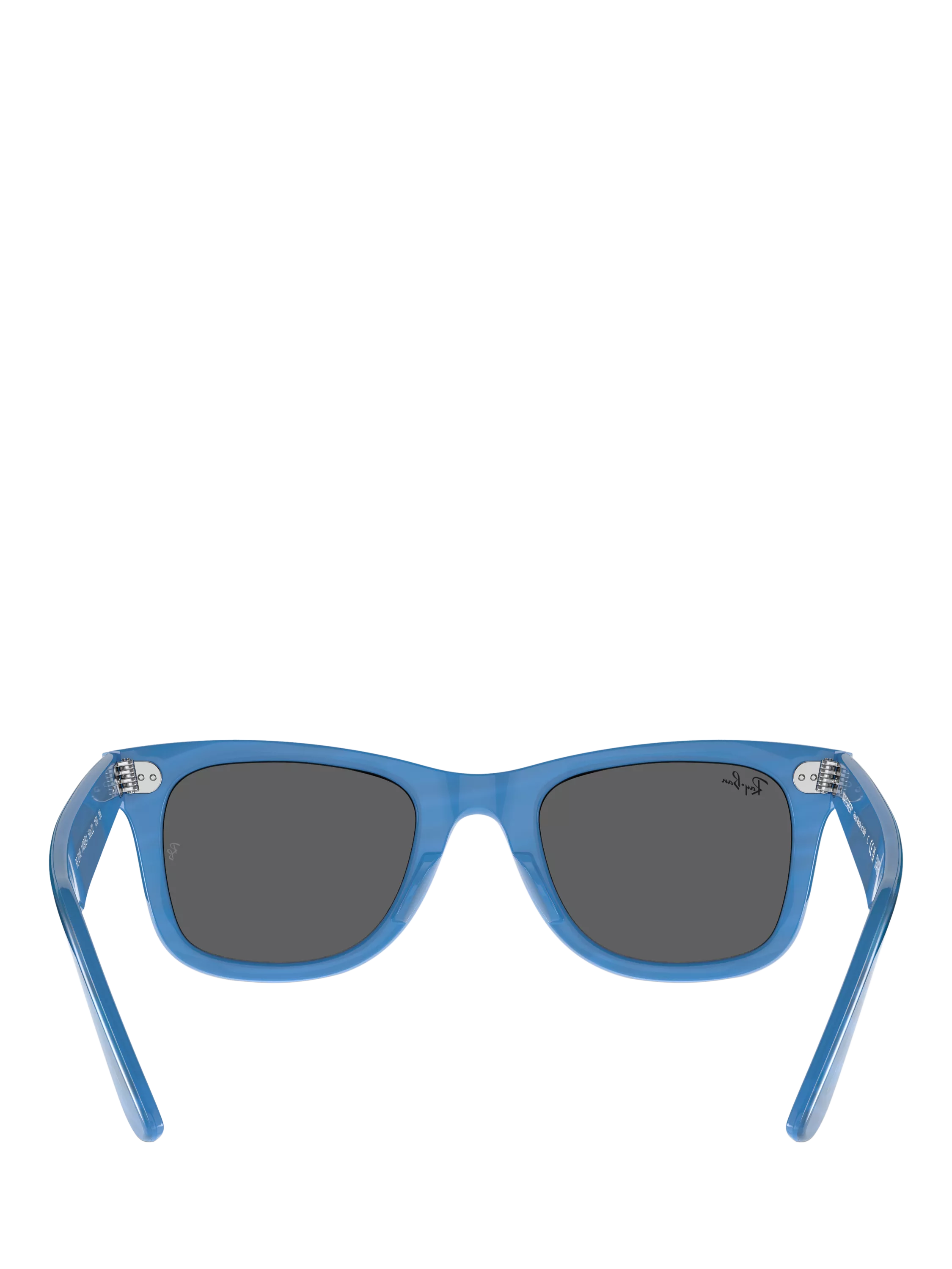 Ray-Ban RB2140 rectangular sunglasses blue, imported from the UK