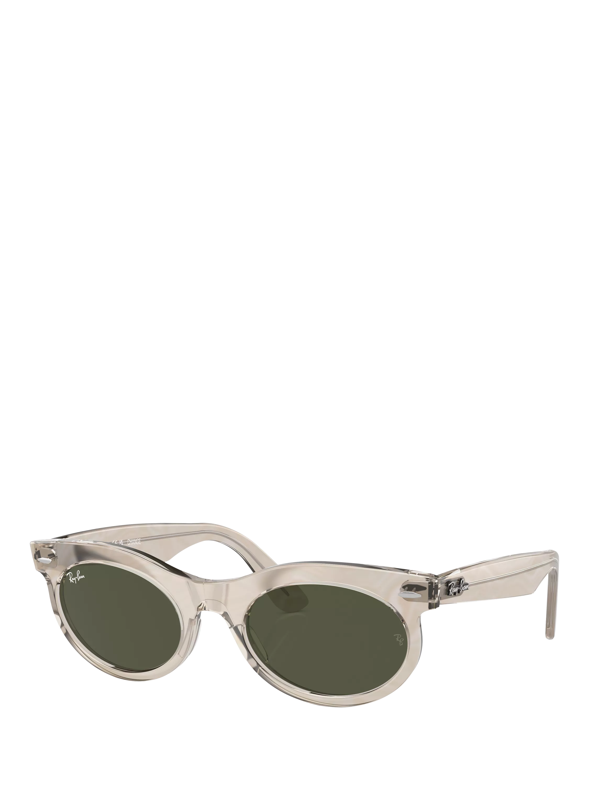 Ray-Ban RB2242 oval sunglasses grey frame, UK version