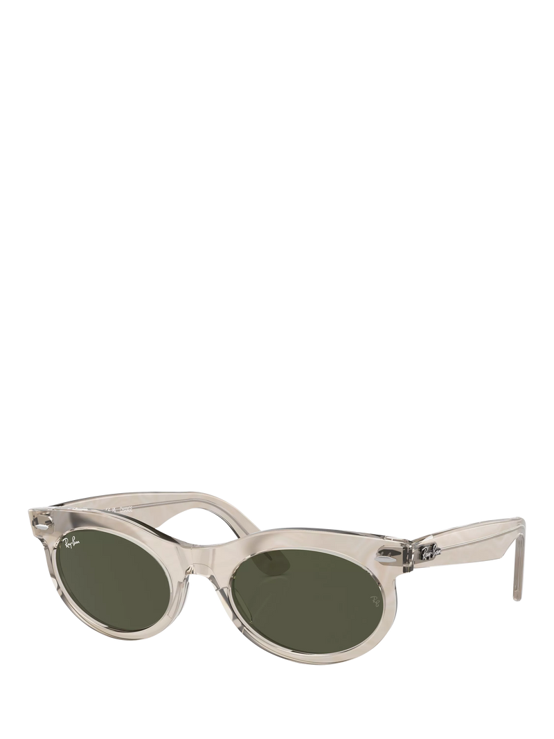 Ray-Ban RB2242 oval sunglasses grey frame, UK version