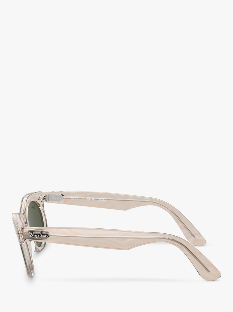 Ray-Ban RB2242 oval sunglasses grey frame, UK version