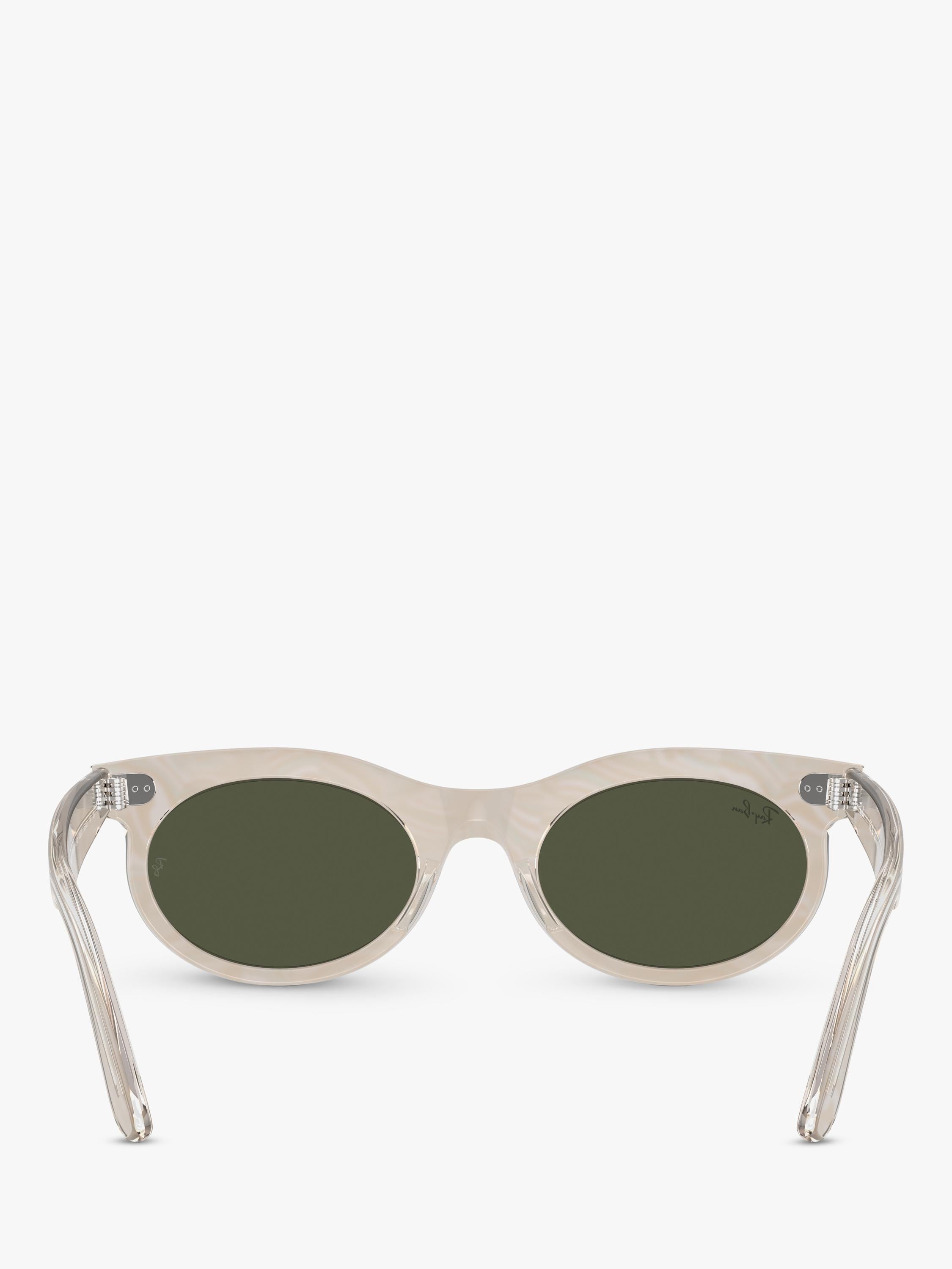 Ray-Ban RB2242 oval sunglasses grey frame, UK version