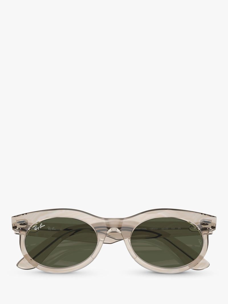 Ray-Ban RB2242 oval sunglasses grey frame, UK version