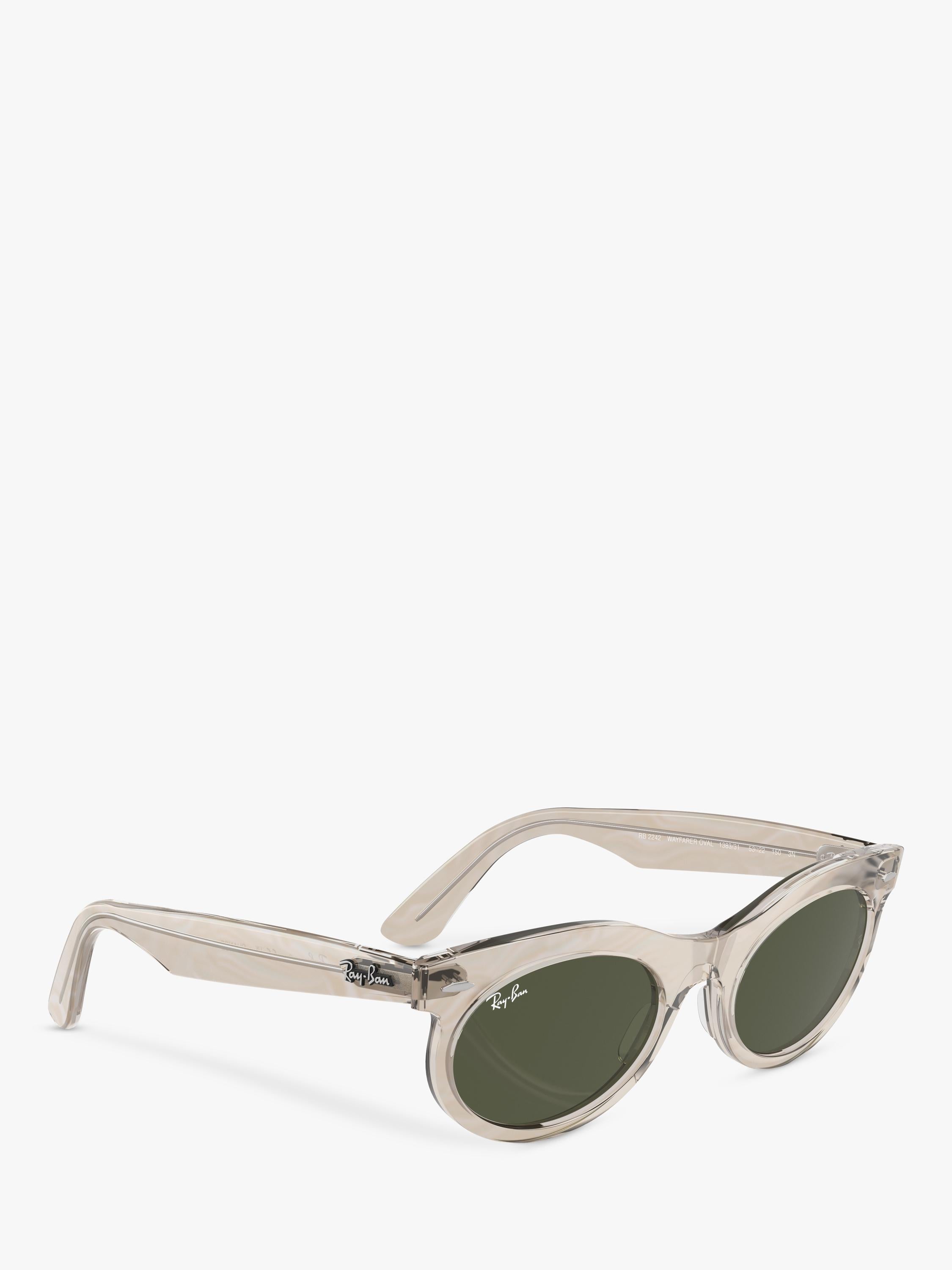 Ray-Ban RB2242 oval sunglasses grey frame, UK version