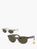 Ray-Ban RB2242 oval sunglasses grey frame, UK version