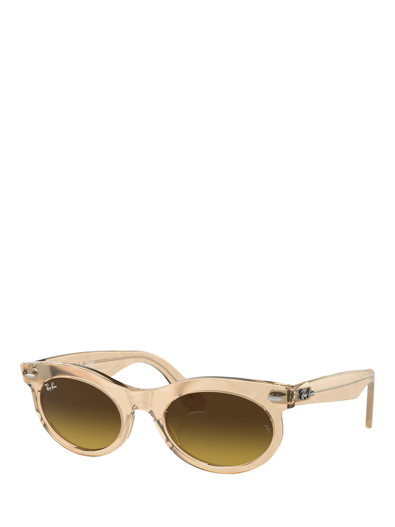 Ray-Ban RB2242 oval sunglasses with gradient tinted lenses - British product
