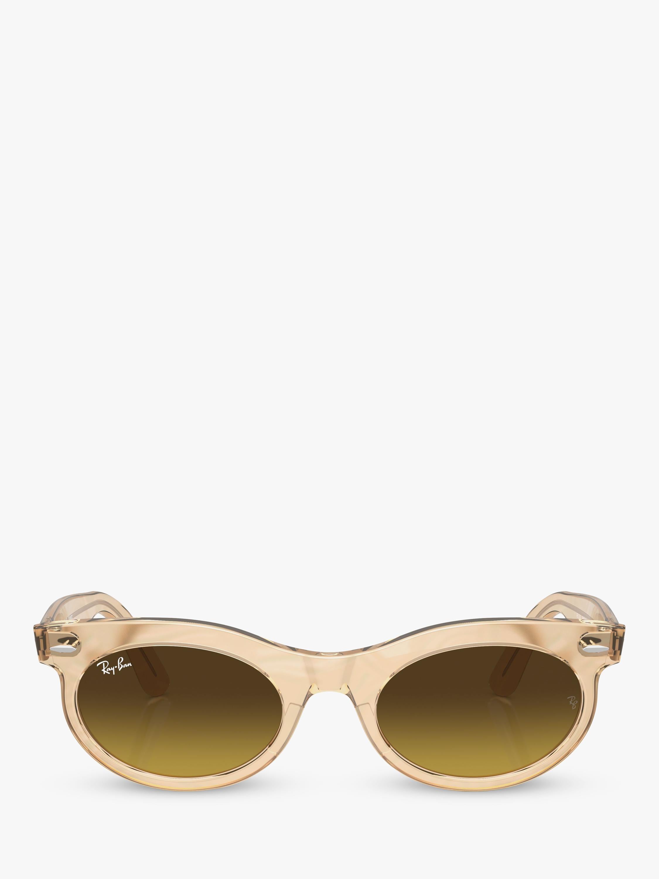 Ray-Ban RB2242 oval sunglasses with gradient tinted lenses - British product