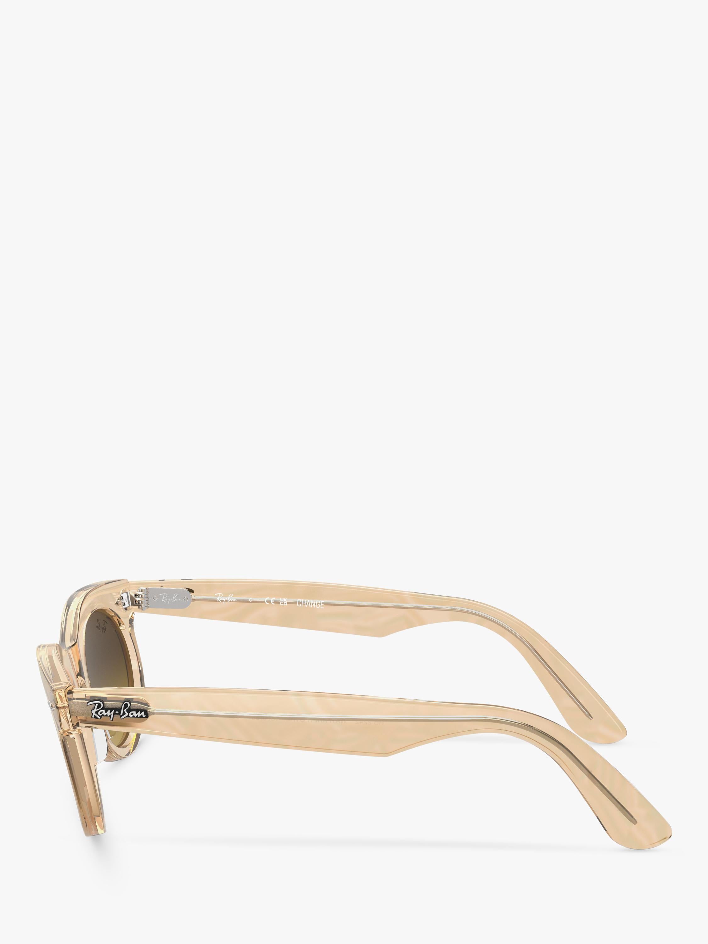 Ray-Ban RB2242 oval sunglasses with gradient tinted lenses - British product