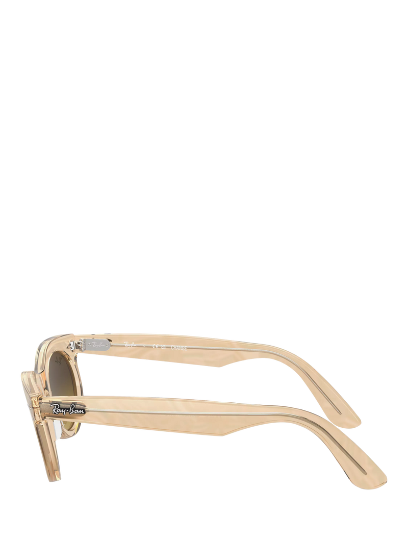 Ray-Ban RB2242 oval sunglasses with gradient tinted lenses - British product