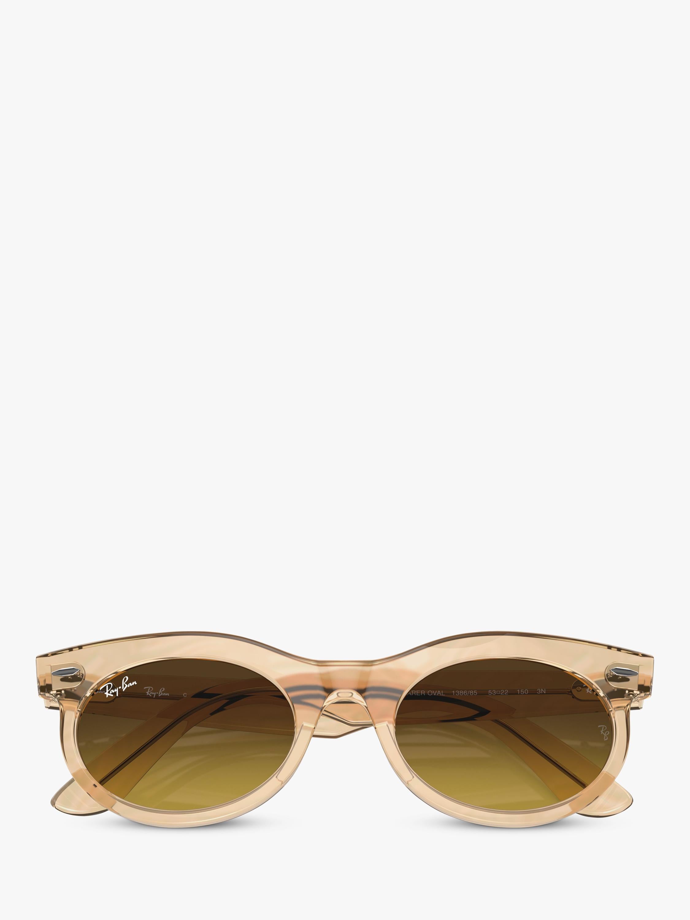 Ray-Ban RB2242 oval sunglasses with gradient tinted lenses - British product