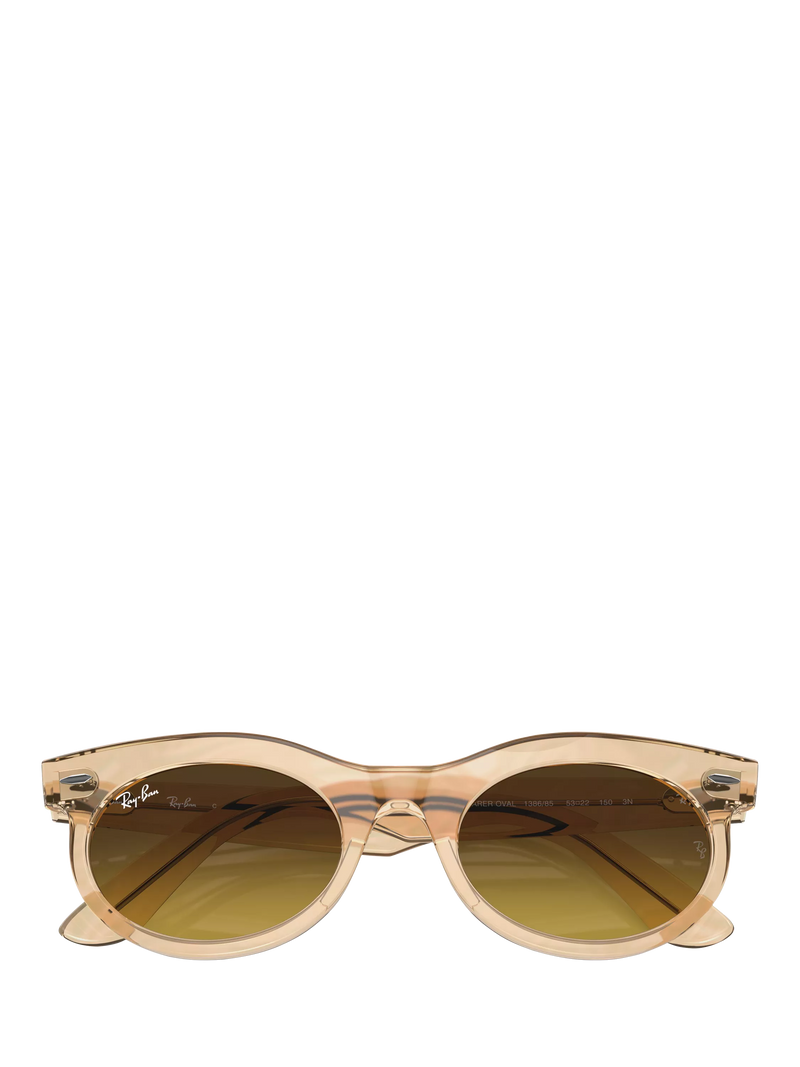 Ray-Ban RB2242 oval sunglasses with gradient tinted lenses - British product