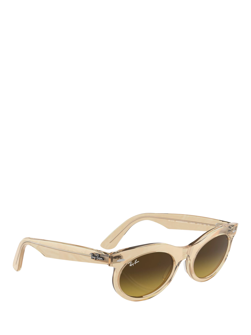 Ray-Ban RB2242 oval sunglasses with gradient tinted lenses - British product