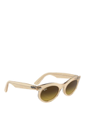 Ray-Ban RB2242 oval sunglasses with gradient tinted lenses - British product